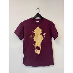 Lamb Of God Shirt Mens Small‎ Maroon As The Palaces Burn Band Graphic Metal Tee